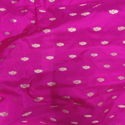 Pure Silk Jacquard Fabric