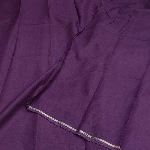 Purple Pure Linen Fabric