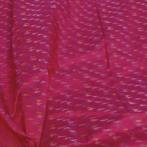 Ikat Raw Silk Fabric