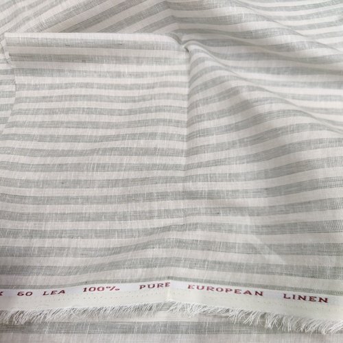 Sriped Linen Fabric