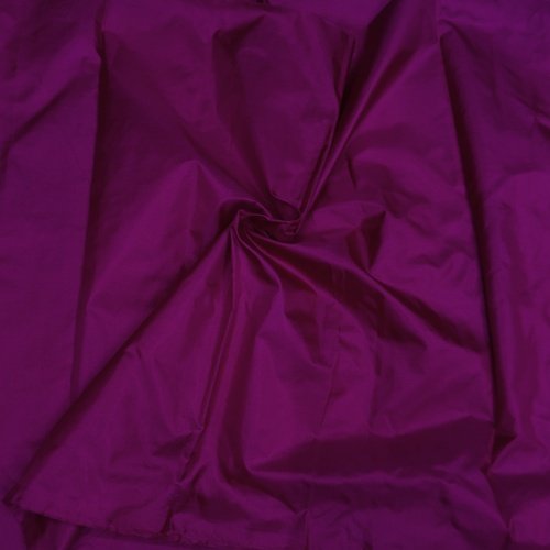 Magenta Plain Silk Fabric