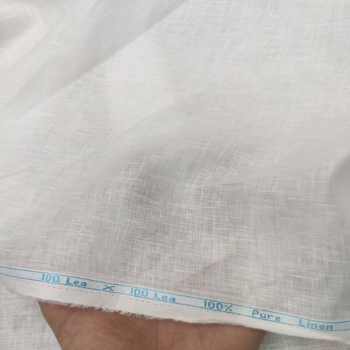 Pure Linen Fabric 100 Lea