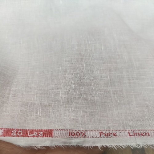 Pure Linen Fabric 80 Lea