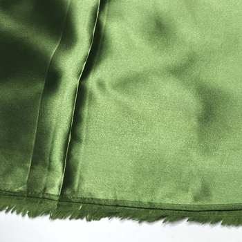 Olive Green Satin Fabric - Image 2