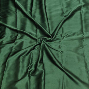 Green Satin Silk Fabric