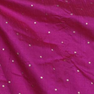 Pink Silk Brocade Fabric