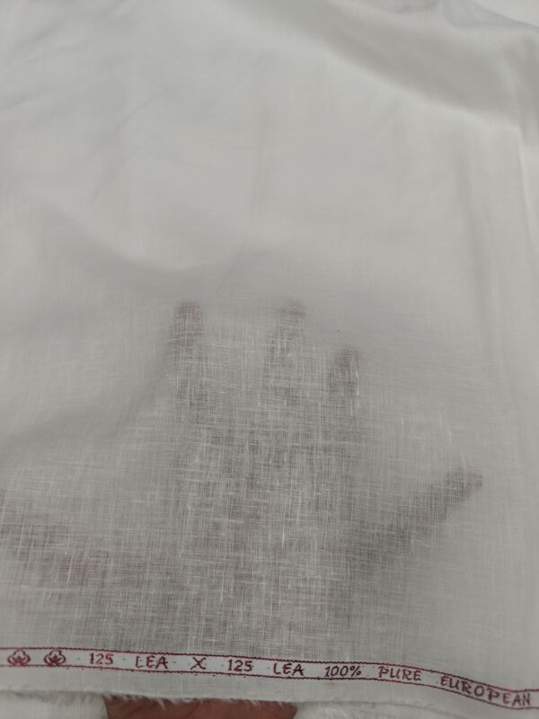 Pure Linen Fabric 125 Lea