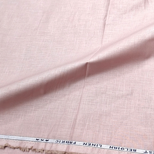 Dusty Pink Cotton Linen Fabric - Image 2
