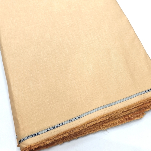 Light Orange Cotton Linen Fabric