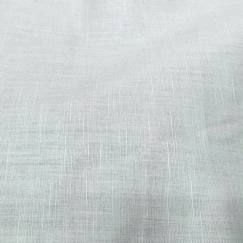 Light Green Cotton Linen fabric - Image 2