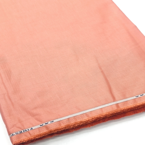 Peach Cotton Linen Fabric