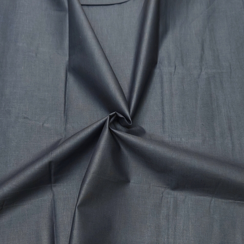 Grey Cotton Linen Fabric