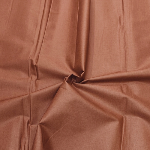 Rust Cotton Linen Fabric - Image 2