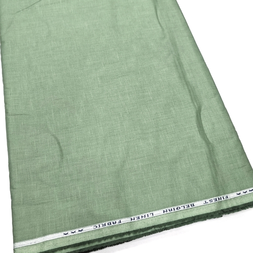 Dusty Sage Cotton Linen Fabric