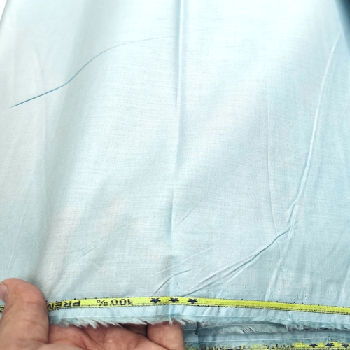 Aqua Green Giza Cotton Fabric