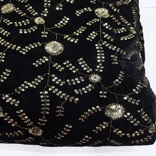 Embroidered Velvet Fabric