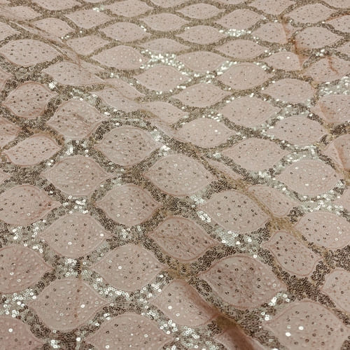 Embroidered Georgette Fabric