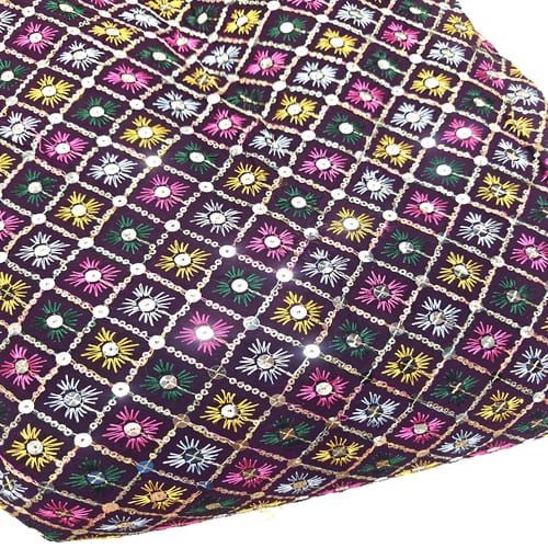 Embroidered Georgette Fabric