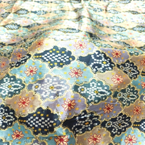 Embroidered Velvet Fabric