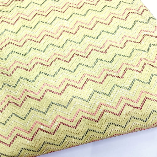 Embroidered Satin Fabric