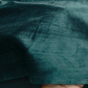 Rama Green Velvet Upholstery Fabric - Image 2