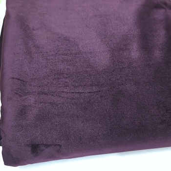 Dark Wine Velvet Upholstery Fabric