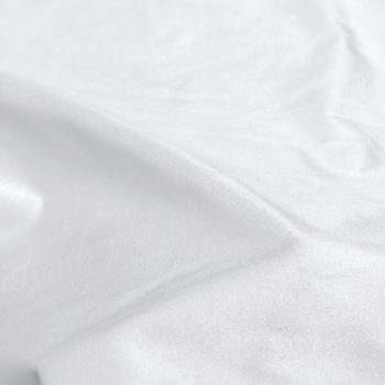 White Velvet Upholstery Fabric - Image 2