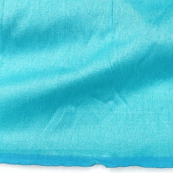 Light Blue Polyester Dupioni Fabric - Image 2