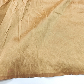 Light Brown Polyester Dupioni Fabric - Image 2