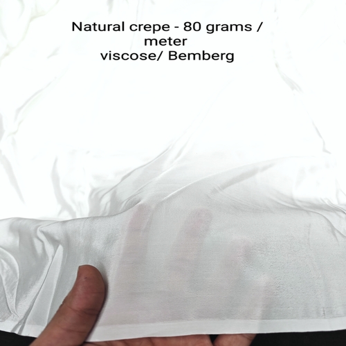 Dyeable Crepe Fabric