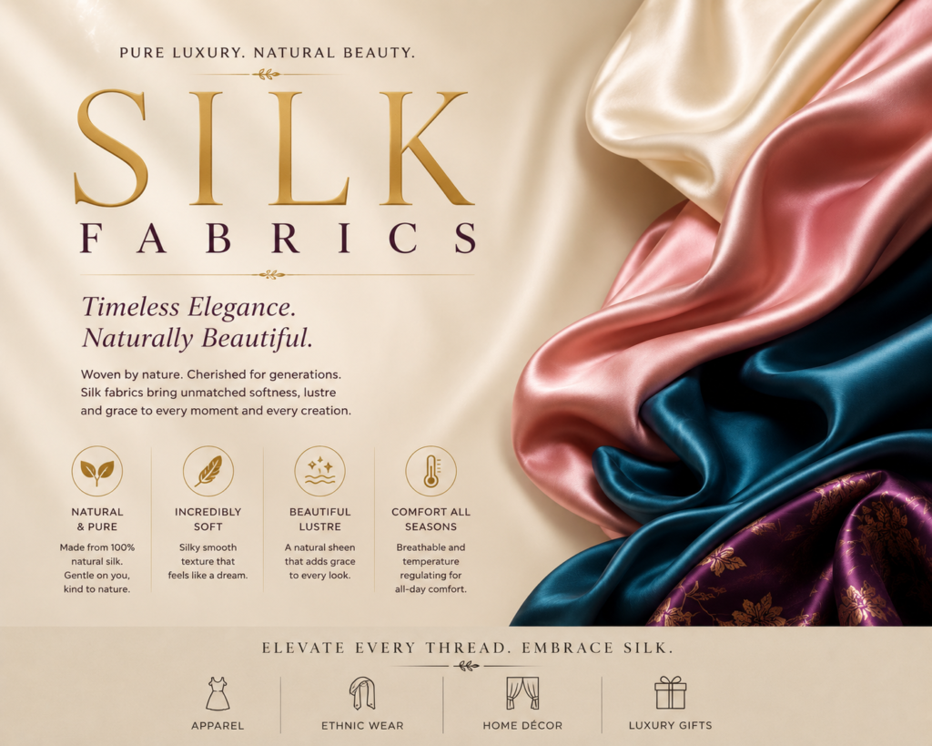 pure silk fabrics