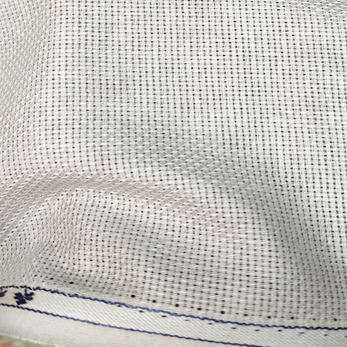 Off White Jute Linen Fabric