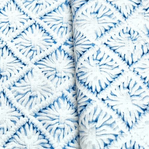 Floral Printed Linen Fabric - Image 2