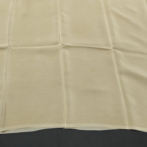 Champagne Crepe Silk Fabric - Image 2