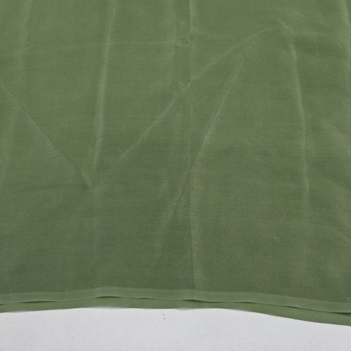 Olive Green Crepe Silk Fabric - Image 2