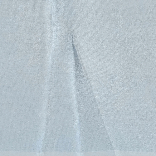 Light Blue Crepe Silk Fabric - Image 2