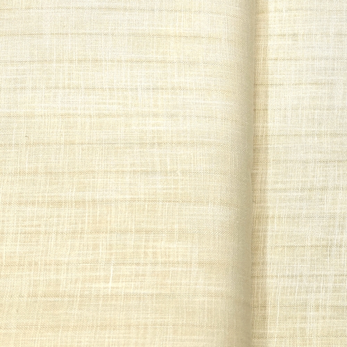 Pastel Orange Linen Dobby Fabric - Image 2