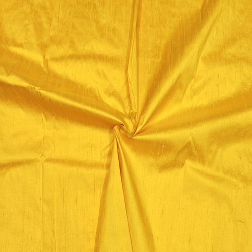 Gold Raw Silk Fabric - Image 2