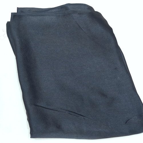 Blueish Grey Satin Silk Fabric - Image 2