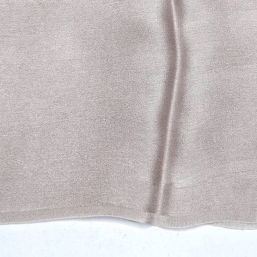 Pearl Beige Satin Silk Fabric - Image 2