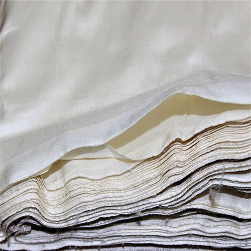 Smooth Raw Silk Fabric